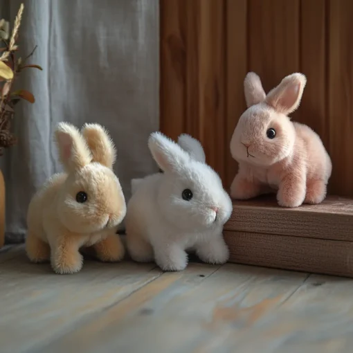 Lifelike Bunny Toy