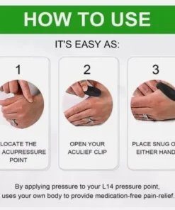 QIAWI™Sugar Control LI4 Acupressure Point Clip