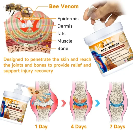 RainDew™ Bee Venom Joint Therapy Cream