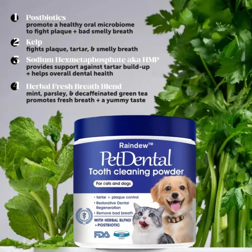 Raindew™ Pet Dental Powder